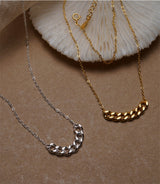 Wild Niche Temperament Simple Metal Chain Neck Chain Clavicle Chain