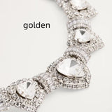 Love Necklace Women's Niche Rhinestone