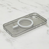 Transparent Glass Magnetic Magsafe Mobile Phone Case