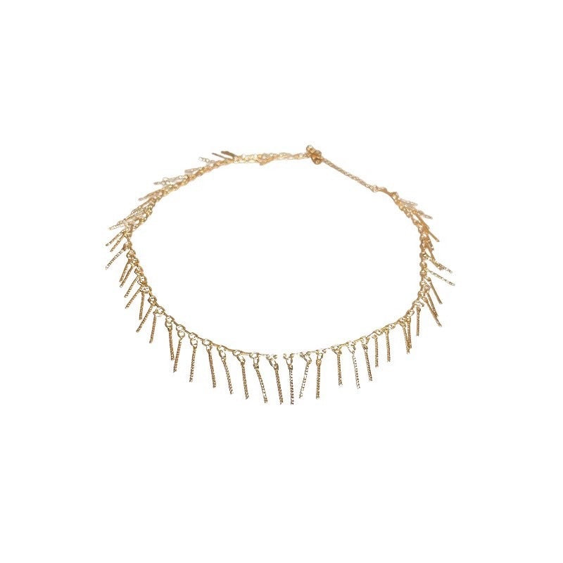 Tassel Necklace Female Summer Light Luxury Minority High Sense Refined Grace