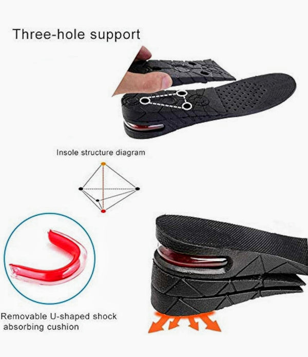 Height Increase Insoles 2-4 Layer 5cm-11cm