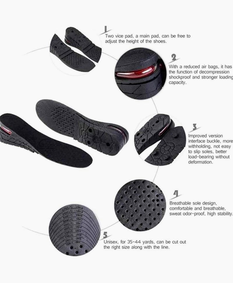 Height Increase Insoles 2-4 Layer 5cm-11cm